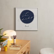 "Stardust Planet" - Personalized Art Print in Stardust by Kennedi Shaw - In a Room