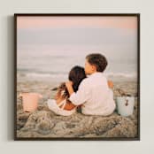 "The Big Picture: Square Framed Photo" - Framed Photo in White by Minted - Framed