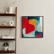 "Harmony II" - Art Print in White by Carmen Guedez - In a Room