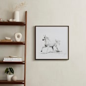 "Horse Study 3" - Art Print in original charcoal by Ramnik Velji - In a Room