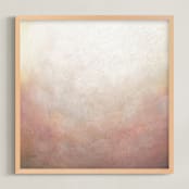 "Rise" - Art Print in tan by Lorent and Leif - Framed
