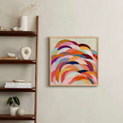 "Discus" - Art Print in Sunset by melanie mikecz - In a Room