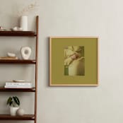 "More Beautiful Than Before" - Art Print in Velvet Saffron by Kelsey Mucci - In a Room