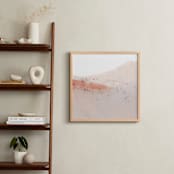 "Mountainside " - Art Print in Sand by Sadie Holden - In a Room