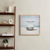 "8th Street Tower" - Art Print in blue by Shannon Howard - In a Room