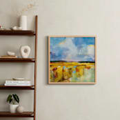 "Sky Marsh" - Art Print in Sky by Michele Norris - In a Room