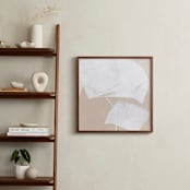 "Studio Forms 3" - Art Print in Linen by Jennifer Daily - In a Room