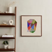 "Prism 1" - Art Print in Rainbow by Kelly Watkins - In a Room