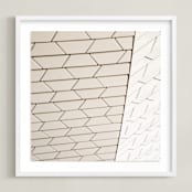 "Contorno I" - Art Print in tile by Heather Deffense - Framed