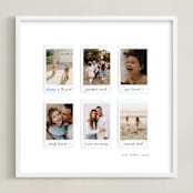 "Six Photo: Square Framed Photo" - Framed Photo in White by Olivia Kanaley Inman - Framed