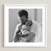 "The Big Picture: Father's Day Framed Photo" - Framed Photo in White by Minted - Framed