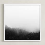 "Bewilder" - Art Print in Black and White by Jessica C Nugent - Framed