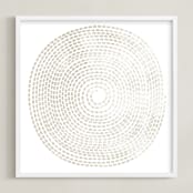 "surround me" - Art Print in earth by R studio - Framed