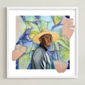 "Other-side" - Art Print in DISTANT HORIZON by Curtis Newkirk - Framed
