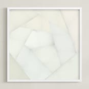 "quilt block 04" - Art Print in Green Spring by Leanne Friedberg - Framed