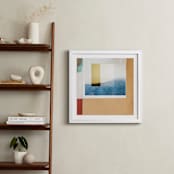 "California Abstract 2" - Art Print in Warm Multi by Shannon Howard - In a Room