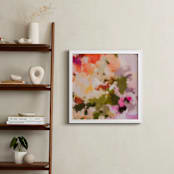 "floret" - Art Print in Olive Green by Parima Studio - In a Room