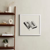 "Room with a view" - Art Print in Eggshell by Heather Francisco - In a Room