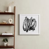 "Loose Coil" - Art Print in White by Lucas Wade - In a Room