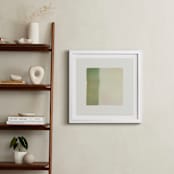 "Quatrain 1" - Art Print in Avocado by Kamala Nahas - In a Room