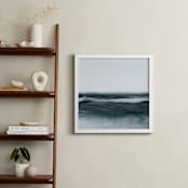 "Restless" - Art Print in Dark Teal by Irene Suchocki - In a Room