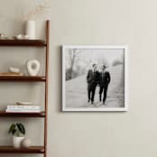 "The Big Picture: Valentine's Framed Photo" - Framed Photo in White by Minted - In a Room