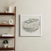 "Agate" - Art Print in powder by Baumbirdy - In a Room