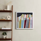 "After Midnight" - Art Print in Midnight Blue by melanie mikecz - In a Room