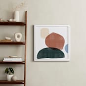 "offset" - Art Print in White by Lindsay Stetson Thompson - In a Room