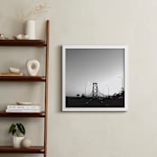 "The Commute" - Art Print in Slate by Christopher Morben - In a Room