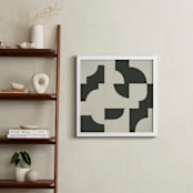 "Off The Grid 03" - Art Print in Vintage by Jennifer Morehead - In a Room