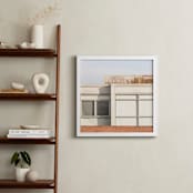 "City squares 1" - Art Print in Desert by Lisa Sundin - In a Room