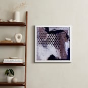 "Trip" - Art Print in mauve by Amanda Phelps - In a Room