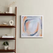 "Harbor Master" - Art Print in Apricot by Lindsay Wilkins - In a Room