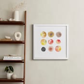 "Chorus" - Art Print in Citrine by Kelly Ventura - In a Room