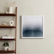 "Haze" - Art Print in indigo by Sarah Luna - In a Room
