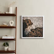 "Seaside #47" - Art Print in Rocky Water by Tal Paz-Fridman - In a Room