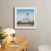 "Turq" - Art Print in Turq by SETH SMITH - In a Room