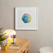 "dreamy dodecahedron" - Art Print in Prism by Sumak Studio - In a Room