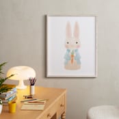 "Peter Rabbit" - Art Print in Biege by Jessie Steury - In a Room