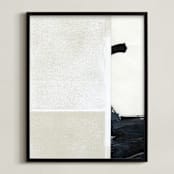 "Construct 9 " - Art Print in Neutrals by Ashleigh Ninos - Framed