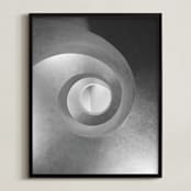 "Vertigo" - Art Print in monochrome by lulu and isabelle - Framed