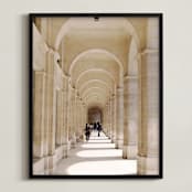 "Le Passage" - Art Print in golden hour by Claire - Framed