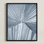 "Botanic 2" - Art Print in Silver by Stellax Creative - Framed