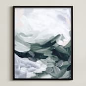 "So Serene" - Art Print in Forest by Melanie Severin - Framed