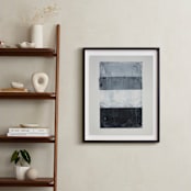 "tonality II" - Art Print in Slate by Sara Hicks Malone - In a Room