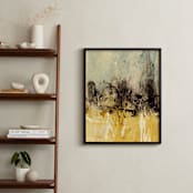 "Bon Voyage I" - Art Print in Bedazzling Grey by Carmen Guedez - In a Room