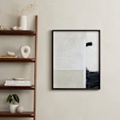 "Construct 9 " - Art Print in Neutrals by Ashleigh Ninos - In a Room