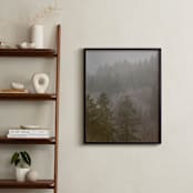 "Pine Forest" - Art Print in White by Crystal Lynn Collins - In a Room