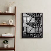 "Up Down NYC" - Art Print in monochrome by lulu and isabelle - In a Room